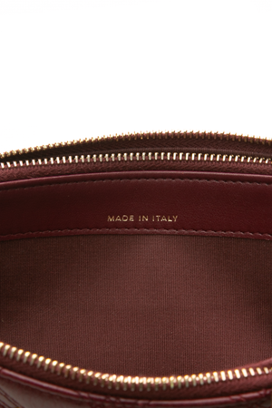 Double Zip Clutch with Chain