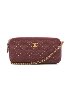 CHANEL 大吉 Chanel Double Zip Clutch with Chain - Couture USA