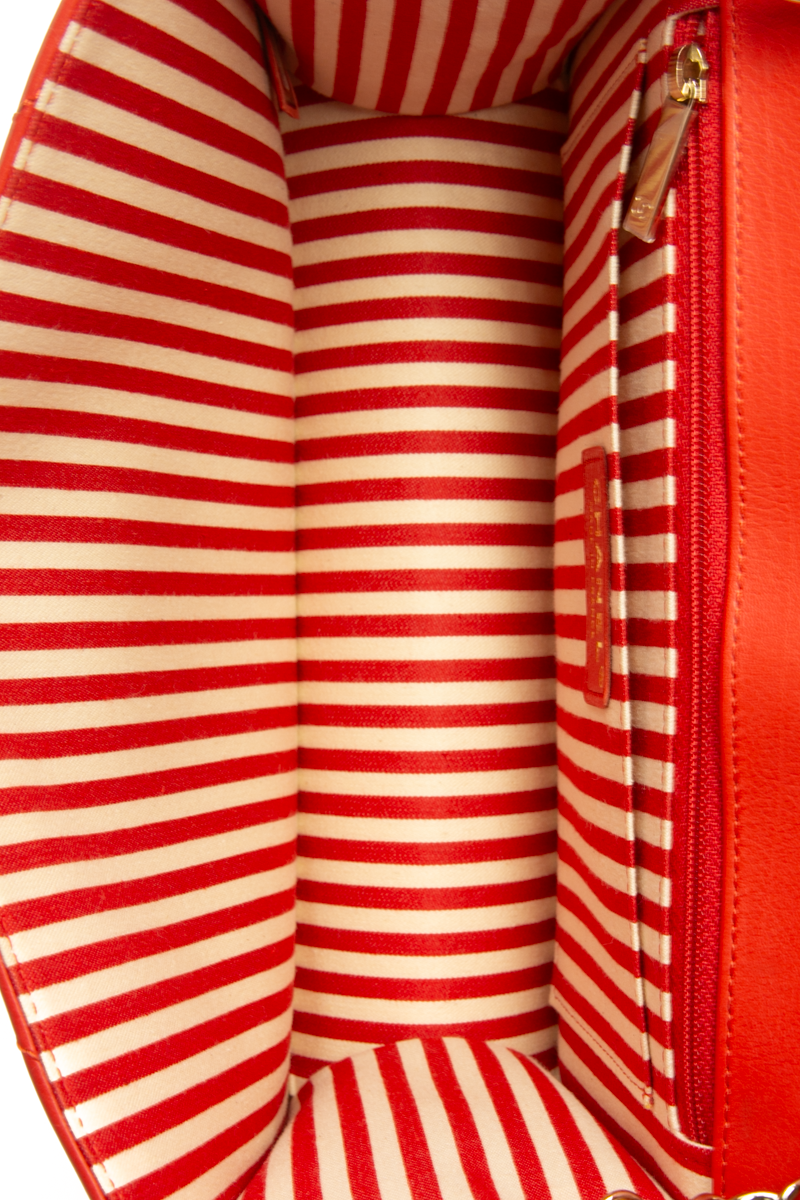 Chevron Envelope Flap Bag