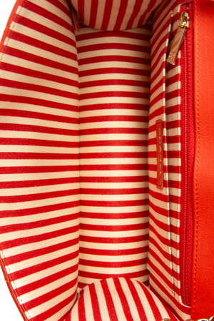 Chevron Envelope Flap Bag