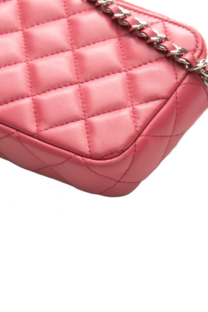 Double Zip Clutch on Chain