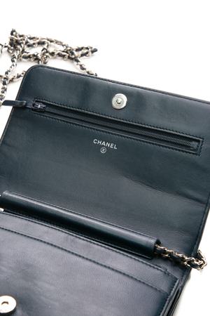 Embellished Boy Wallet on Chain