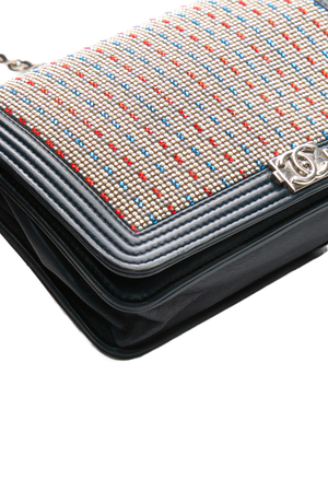 Embellished Boy Wallet on Chain