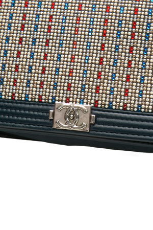 Embellished Boy Wallet on Chain