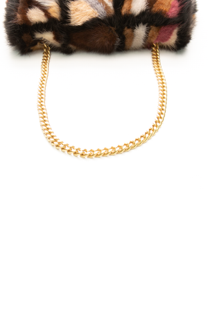 Mink Patchwork Flap Bag