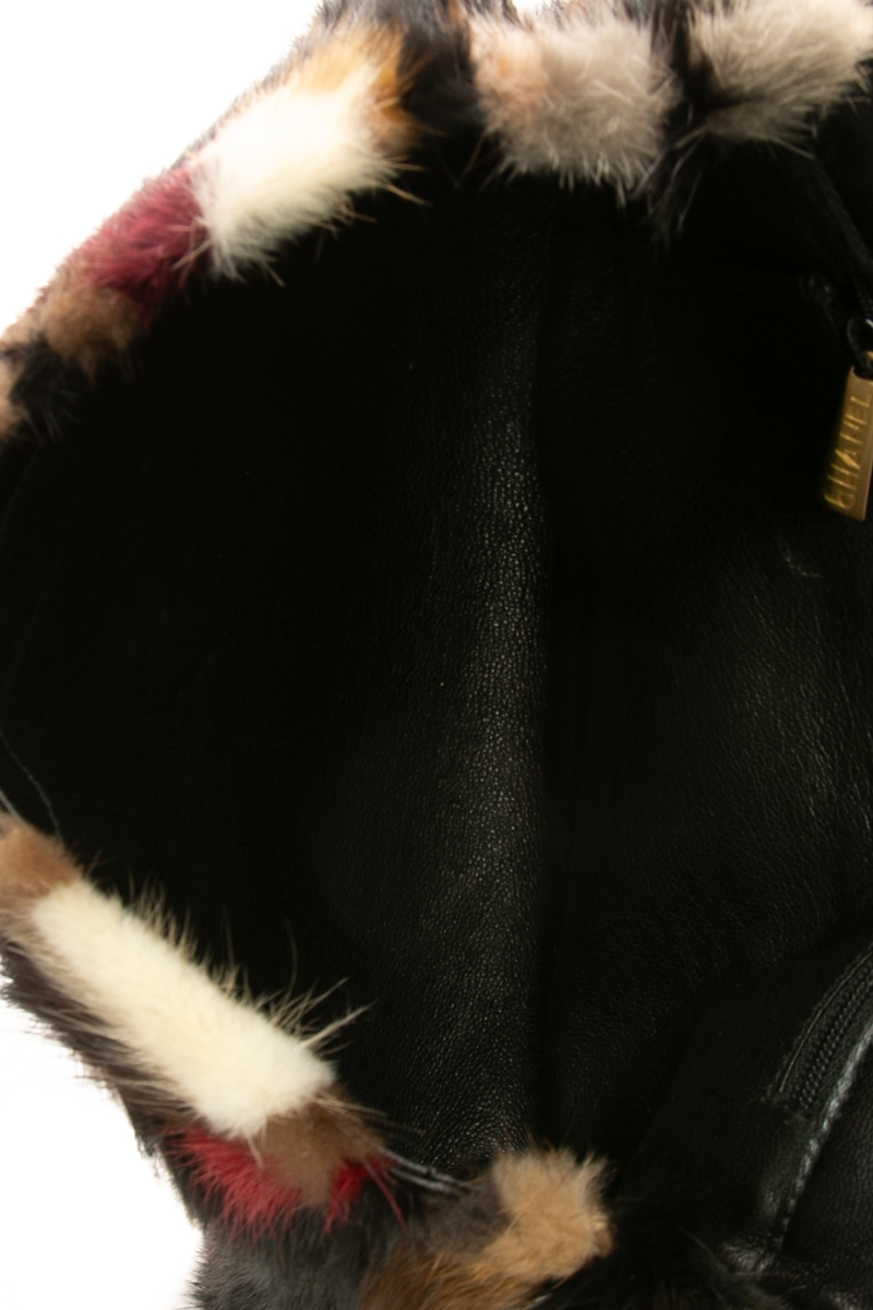 Mink Patchwork Flap Bag