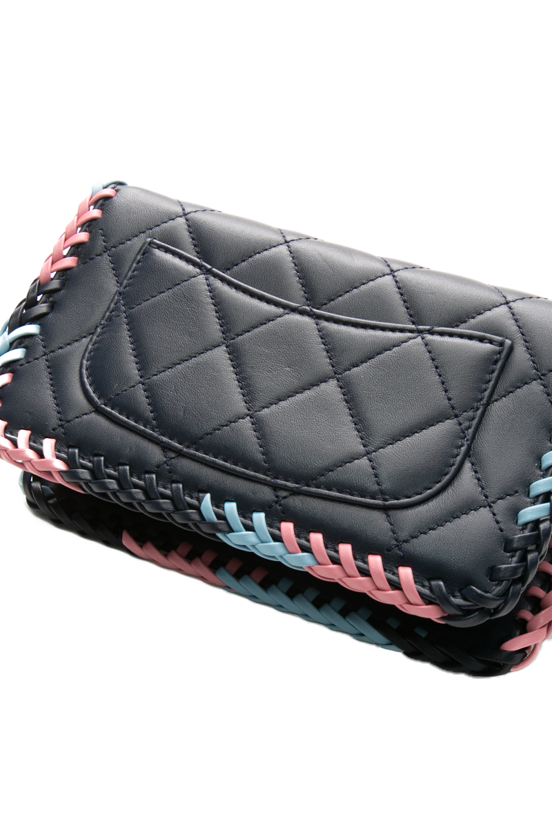 Braided Flap Bag