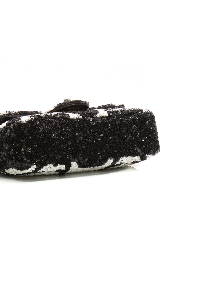 Sequin Mini Rectangular Flap Bag