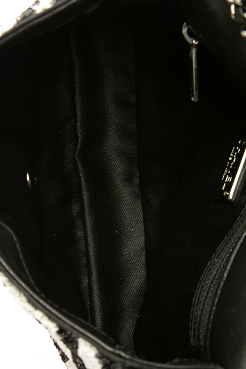 Sequin Mini Rectangular Flap Bag