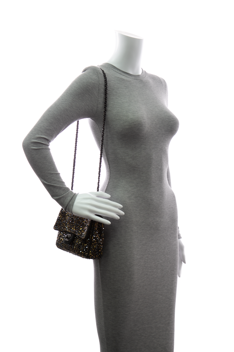 Swarovski Crystal Classic Mini Flap Bag