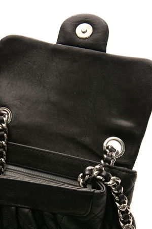 Chain Around Small Messenger Bag