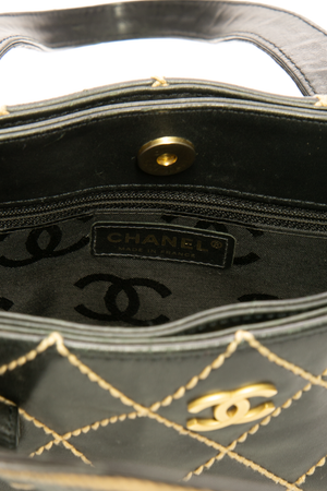 Vintage Surpique Small Tote Bag