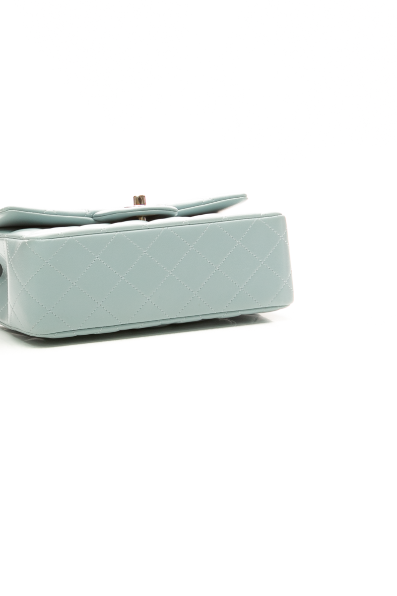 Classic Mini Rectangular Top Handle Flap Bag