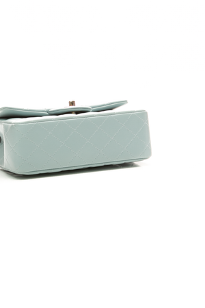 Classic Mini Rectangular Top Handle Flap Bag