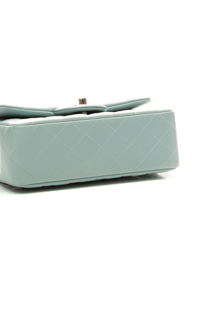 Classic Mini Rectangular Top Handle Flap Bag