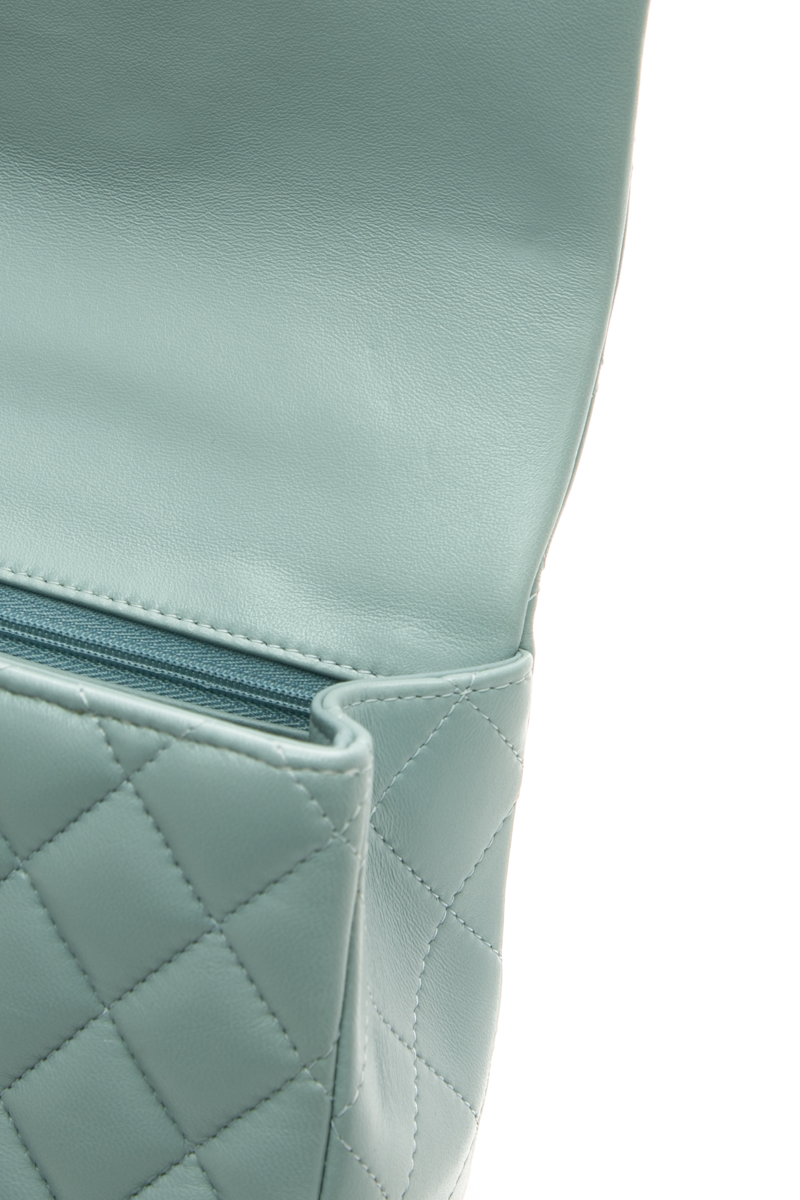 Classic Mini Rectangular Top Handle Flap Bag