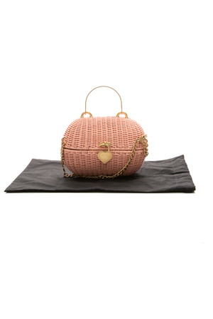 CC Heart Basket Bag