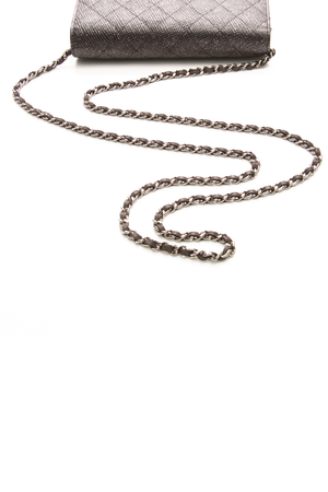 Pressed Glitter Wallet on Chain