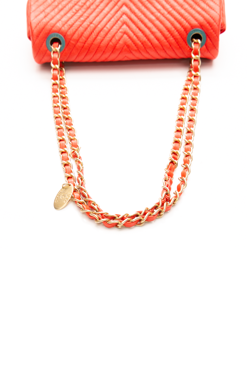 Medallion Charm Flap bag