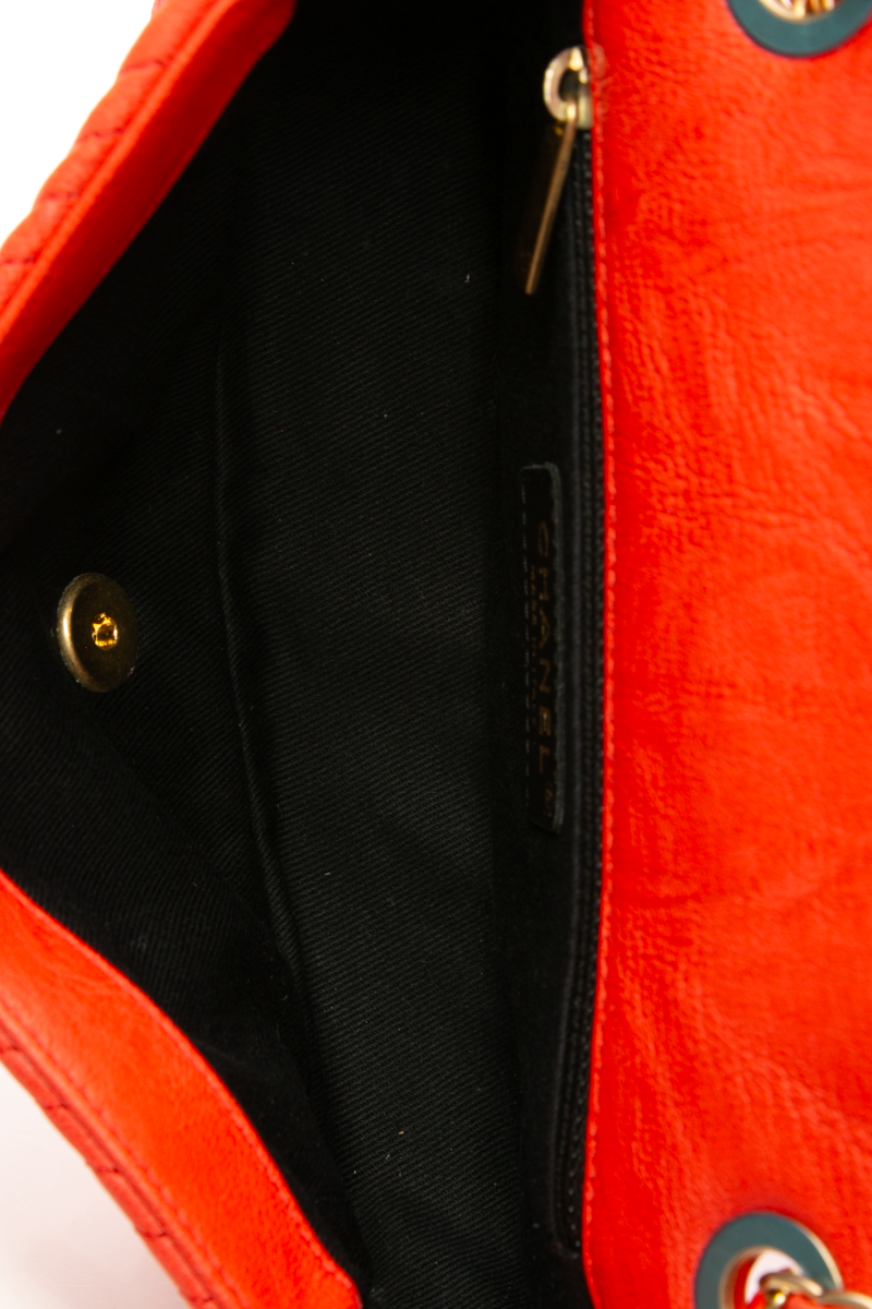 Medallion Charm Flap bag