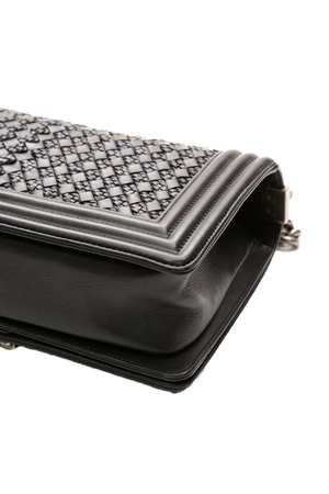 Braided Medium Boy Bag
