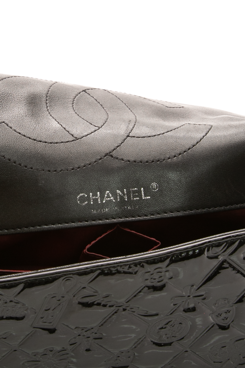 Lucky Symbols Jumbo Single Flap Bag