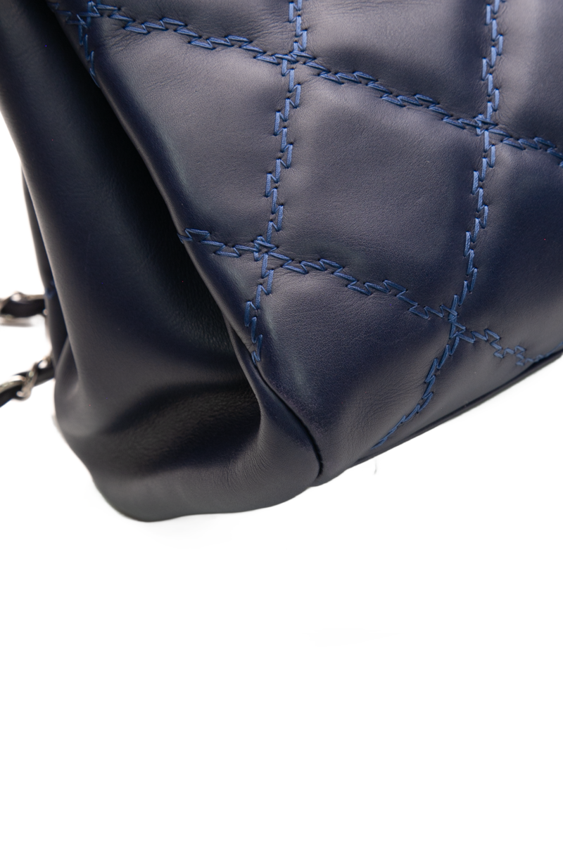 Chanel Double Stitch Hamptons Tote - Couture USA