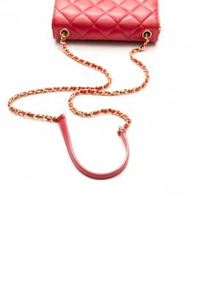 Side Chain Mini Full Flap Bag