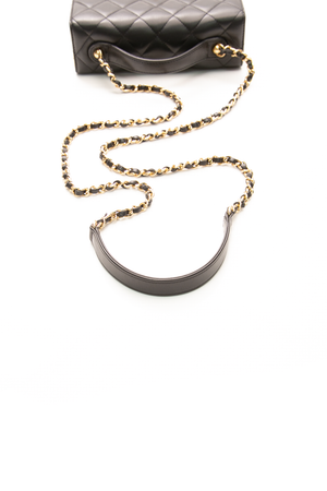 Golden Plate Mini Top Handle Bag
