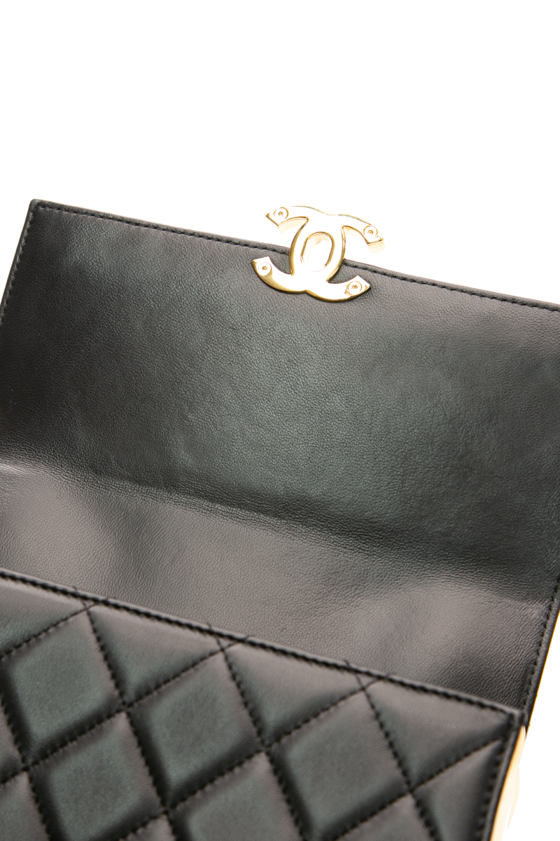 Golden Plate Mini Top Handle Bag
