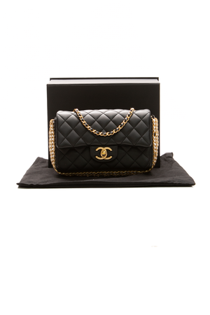River of Pearls Mini Flap Bag