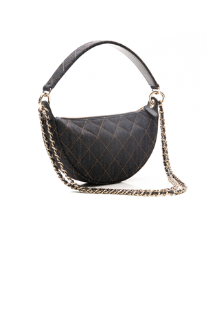 Clutch with Chain Bag