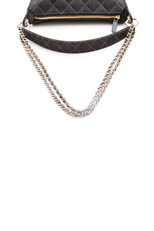 Clutch with Chain Bag