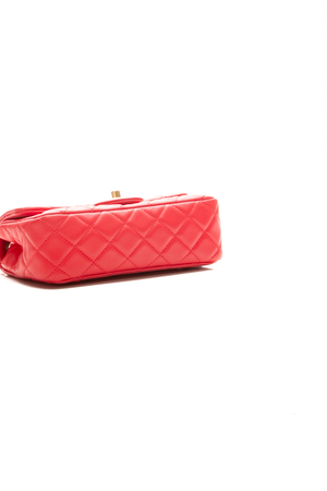 Mini Pearl Crush Flap Bag