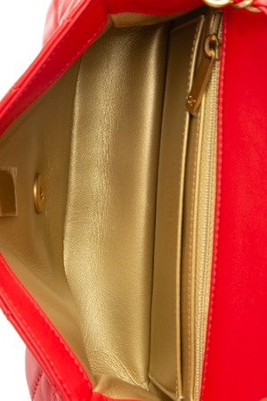 Mini Pearl Crush Flap Bag