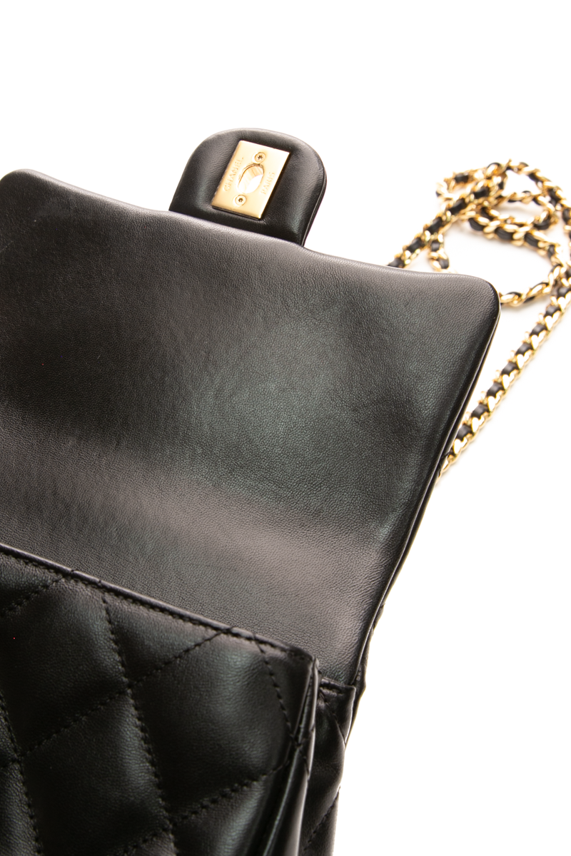 Mini Flap Bag with Top Handle