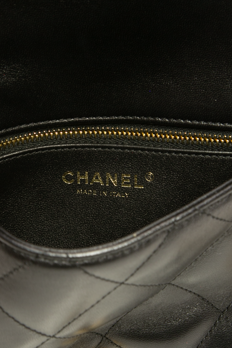 Mini Flap Bag with Top Handle