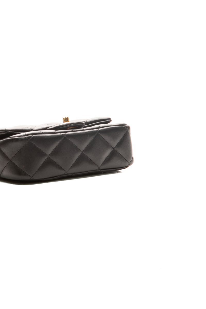 Mini Flap Bag with Top Handle