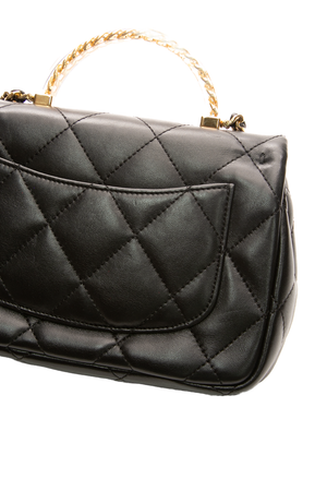 Mini Flap Bag with Top Handle