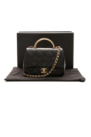 Mini Flap Bag with Top Handle