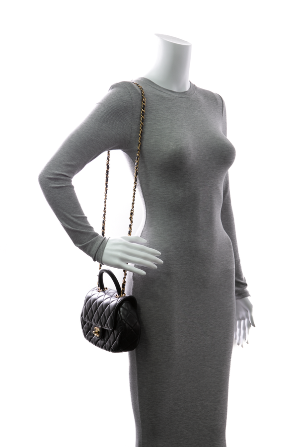 Chanel Top Handle Flap Bag - Couture USA