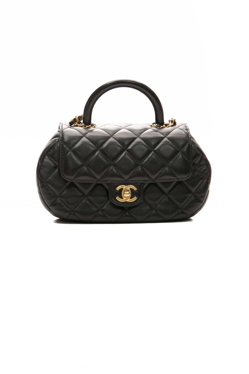 Chanel Top Handle Flap Bag - Couture USA