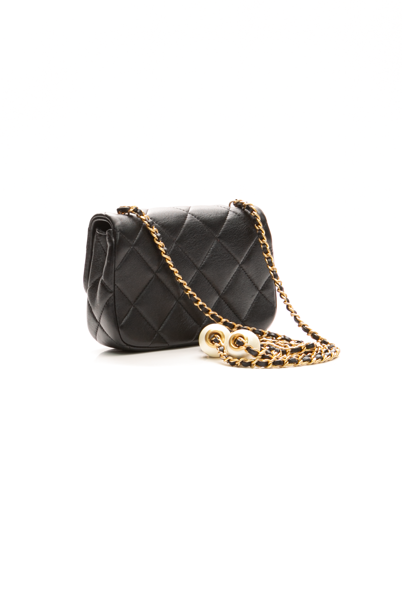 Mini Pearly Flap Bag