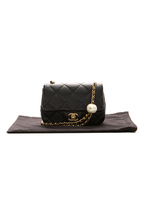 Mini Pearly Flap Bag