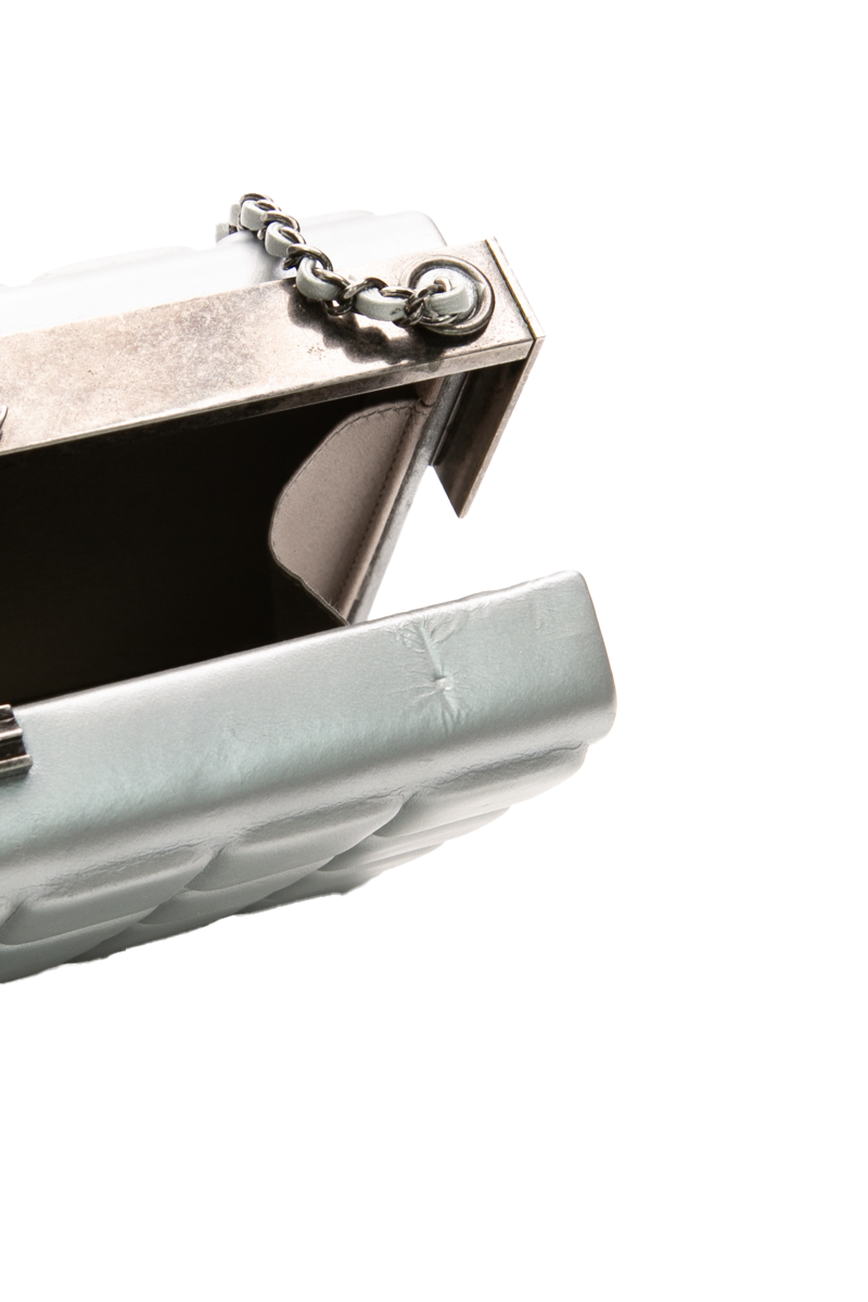 Chocolate Bar Frame Clutch on Chain