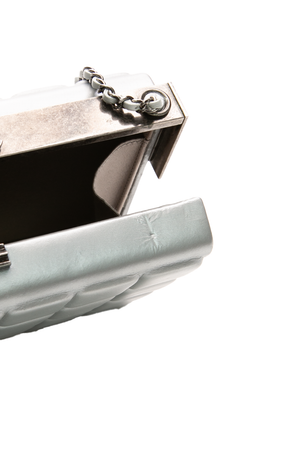 Chocolate Bar Frame Clutch on Chain