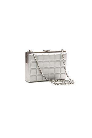 Chocolate Bar Frame Clutch on Chain