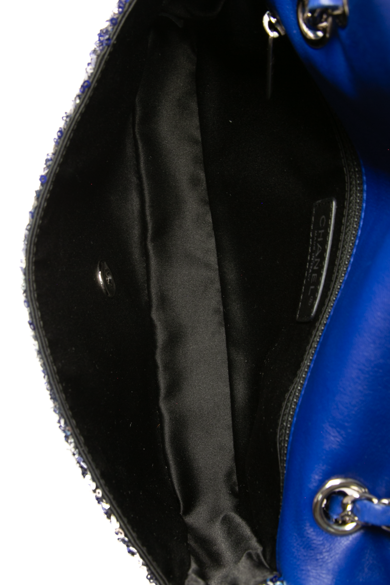 Sequin Medium Single Flap Bag