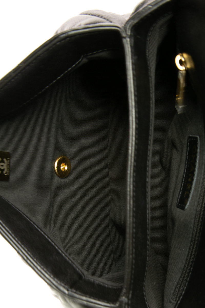 CC Bar Chain Handle Single Flap Bag