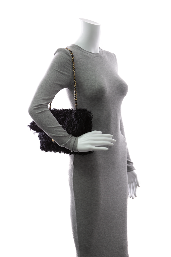 Chanel Fantasy Fur CC Clutch Bag - Couture USA